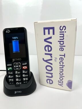 Jethro SC940 Basic Seniors Phone 4G Unlocked 2MP Camera Hearing Aid Compatible